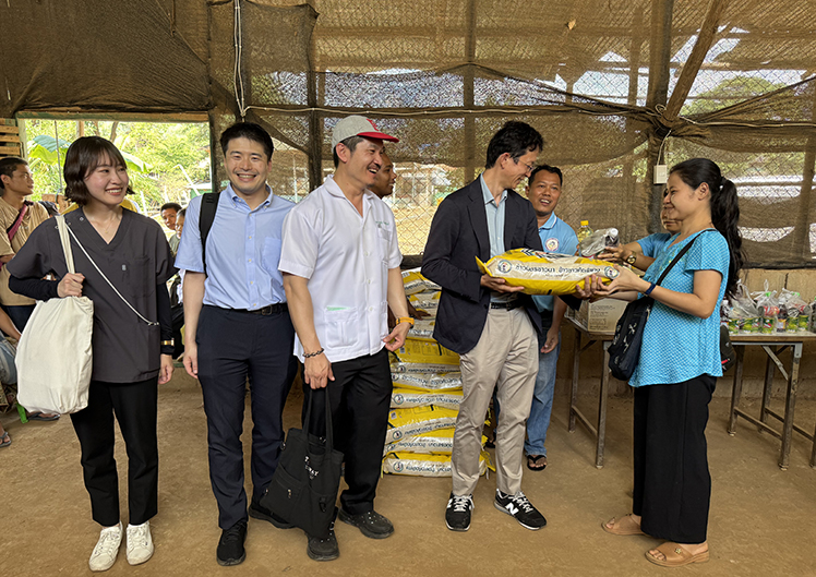 Mae laキャンプの病院支援