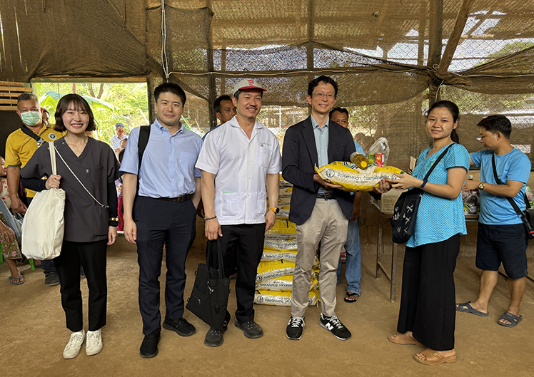 Mae laキャンプの病院支援