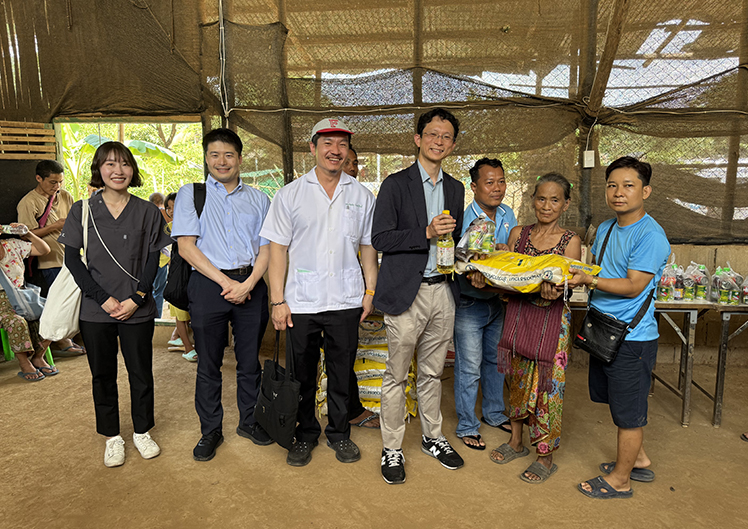 Mae laキャンプの病院支援