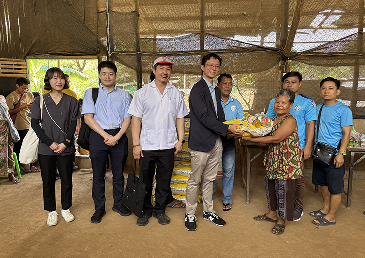 Mae laキャンプの病院支援