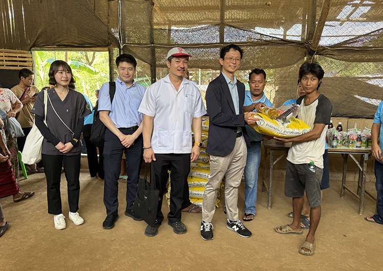 Mae laキャンプの病院支援