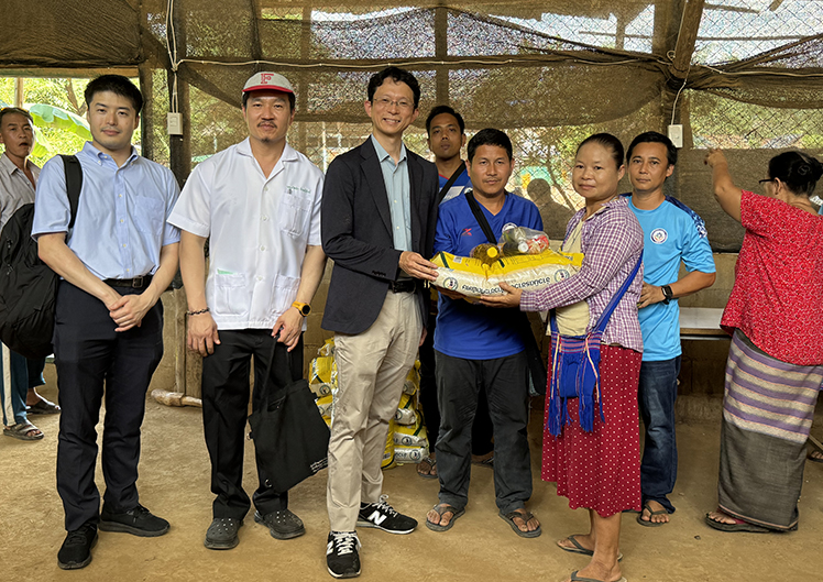 Mae laキャンプの病院支援