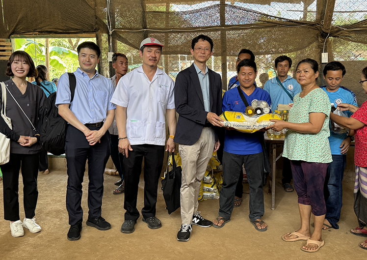 Mae laキャンプの病院支援